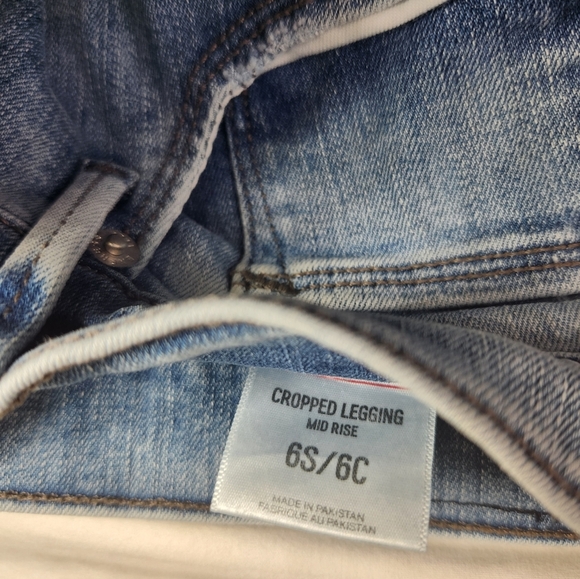 Express Light Blue Skinny Ankle Jeans - Picture 9 of 9